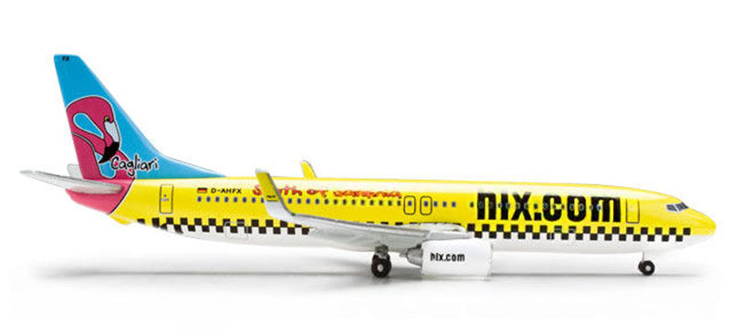 Herpa Hapag-Lloyd Express for Boeing 737-800 D-AHFX 1:500 Airplane Pre-built  Airliner Model Display
