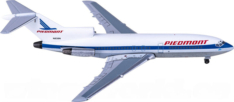 AeroClassics Piedmont for Boeing 727-100 N838N 1:400 Airplane Pre-built  Airliner Model Display