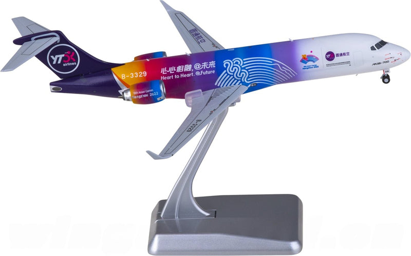 Bob Models YTO Airlines for Comac C909 B-3329 1:200 Airplane Pre-built  Airliner Model Display