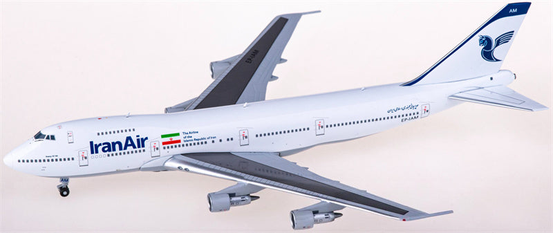 BigBird400 Iran Air for Boeing 747-100B EP-IAM 1:400 Airplane Pre-built  Airliner Model Display