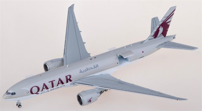 Geminijets Qatar for Boeing 777-200LRF A7-BFT 1:400 Airplane Pre-built  Airliner Model Display
