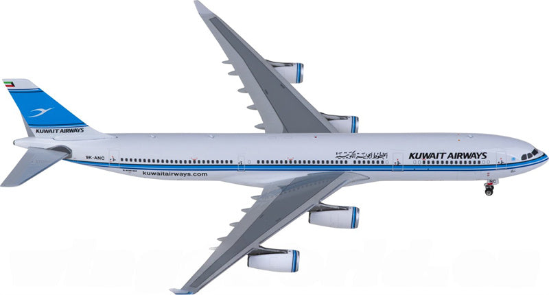 Phoenix Kuwait Airways for Airbus A340-300 9K-ANC 1:400 Airplane Pre-built  Airliner Model Display