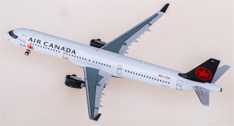 C Model Air Canada for Airbus A321 C-FCEU 1:400 Airplane Pre-built Airliner Model Display