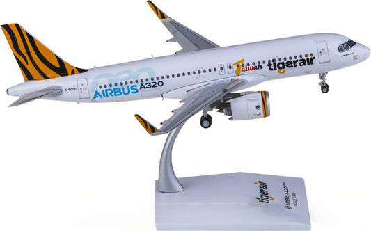 JC Wings Tigerair for Airbus A320neo B-50021 1:200 Airplane Pre-built Airliner Model Display