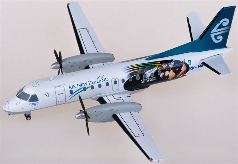 JC Wings Air New Zealand for Saab 340 ZK-NSK 1:200 Airplane Pre-built  Airliner Model Display