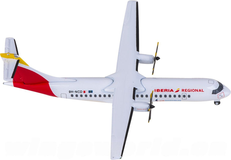Herpa Iberia for ATR-72-600 9H-NCD 1:500 Airplane Pre-built  Airliner Model Display