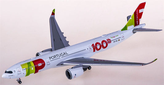 JC Wings TAP Portugal for Airbus A330-900neo CS-TUI 100th 1:400 Airplane Pre-built  Airliner Model Display