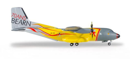 Herpa French Air Force for Transall C-160 R89/61-ZG 70th Anniversary 1:500  Aircraft Pre-built  Airliner Model Display