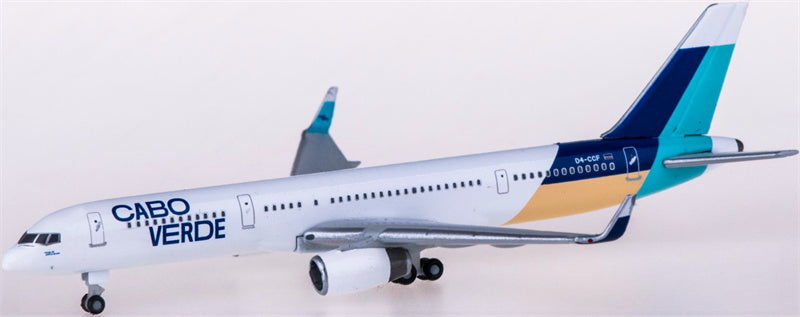 Herpa Cape Verde for Boeing 757-200 D4-CCF 1:500 Airplane Pre-built  Airliner Model Display