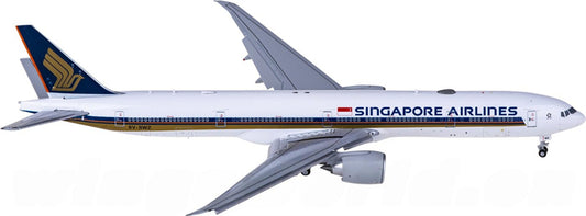 JC Wings Singapore Airlines for Boeing 777-300ER 9V-SWZ 1:400 Airplane Pre-built  Airliner Model Display