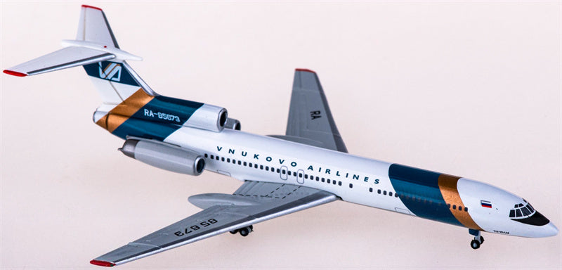 Herpa Vnukovo Airlines for Tupolev TU-154M RA-85673 1:500 Airplane Pre-built  Airliner Model Display
