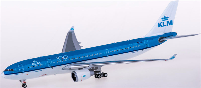 Phoenix KLM for Airbus A330-200 PH-AOA 100th Anniversary 1:400 Airplane Pre-built  Airliner Model Display