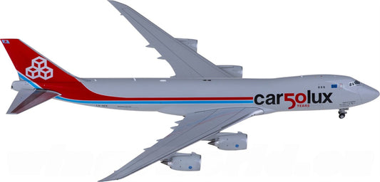 JC Wings Cargolux for Boeing 747-8F LX-VCC 1:400 Airplane Pre-built Airliner Model Display