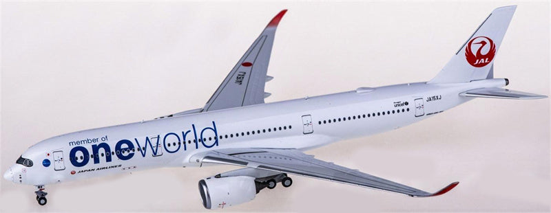 NG Models Japan Airlines for Airbus A350-900 JA15XJ member of oneworld 1:400 Airplane Pre-built  Airliner Model Display