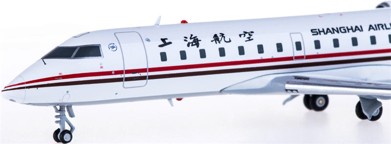 JC Wings Shanghai Airlines for Bombardier CRJ200 B-3020 1:200 Airplane Pre-built  Airliner Model Display