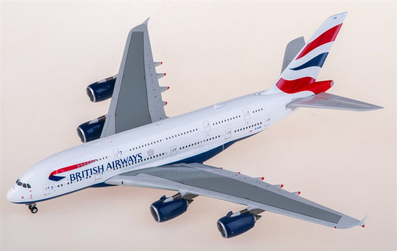Phoenix British Airways for Airbus A380 G-XLEE 1:400 Airplane Pre-built  Airliner Model Display