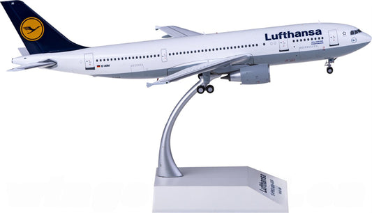JC Wings Lufthansa for Airbus A300-600R D-AIAI 1:200 Airplane Pre-built Airliner Model Display