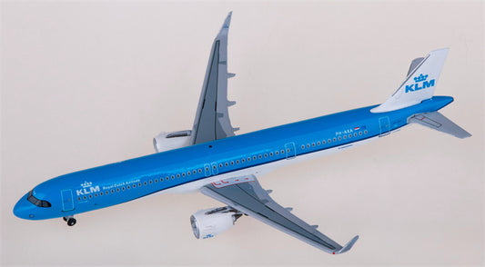 AeroClassics KLM for Airbus A321neo PH-AXA 1:400 Airplane Pre-built Airliner Model Display