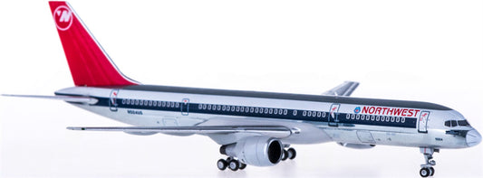 NG Models Northwest Airlines for Boeing 757-200 N504US 1:400 Aircraft Pre-built  Airliner Model Display