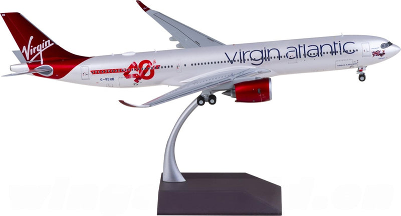 Geminijets Virgin Atlantic for Airbus A330-900neo G-VSRB 1:200 Airplane Pre-built  Airliner Model Display