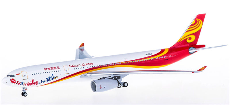 AeroClassics Hainan Airlines for Airbus A330-300 B-8287 1:400 Airplane Pre-built  Airliner Model Display