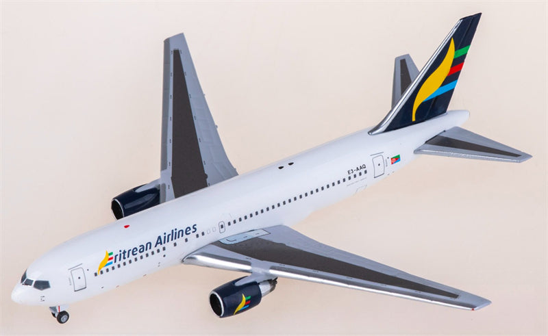 AeroClassics Eritrean Airlines for Boeing 767-200 E3-AAQ 1:400 Airplane Pre-built  Airliner Model Display