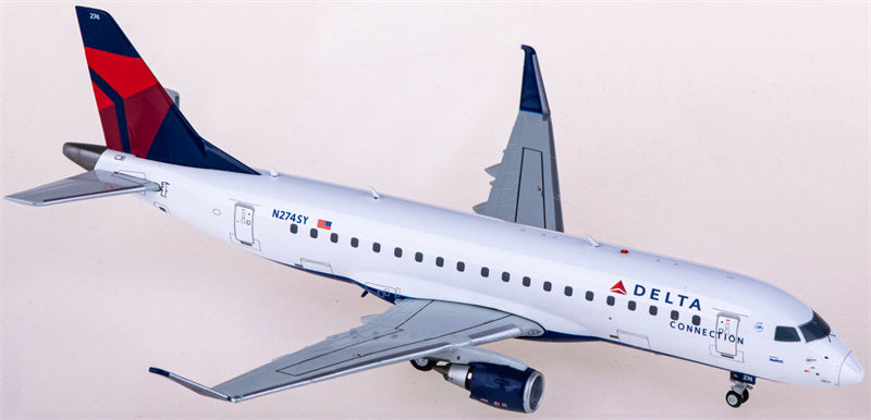 Geminijets Delta AirLines for Embraer ERJ-175 N274SY 1:200 Airplane Pre-built  Airliner Model Display