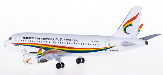 AeroClassics Tibet Airlines for Airbus A319 B-6480 1:400 Airplane Pre-built  Airliner Model Display