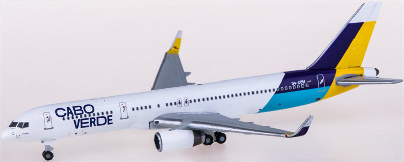 Herpa Cape Verde Airlines for Boeing 757-200 D4-CCH 1:500 Airplane Pre-built  Airliner Model Display