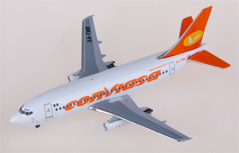 AeroClassics Conviasa for Boeing 737-200 XA-TWR 1:400 Airplane Pre-built Airliner Model Display