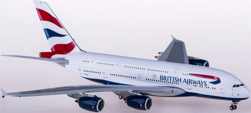 Phoenix British Airways for Airbus A380 G-XLEL 1:400 Airplane Pre-built  Airliner Model Display