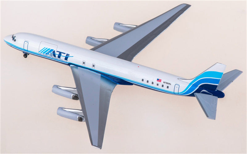 AeroClassics Air Transport International for Douglas DC-8-62C N799AL 1:400 Airplane Pre-built  Airliner Model Display