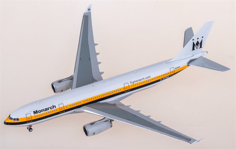 Phoenix Monarch Airlines for Airbus A330-200 G-EOMA 1:400 Airplane Pre-built  Airliner Model Display