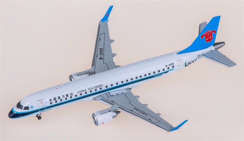 Undefined Collectibles China Southern for Embraer ERJ-190 B-3199 1:400 Aircraft Pre-built Model