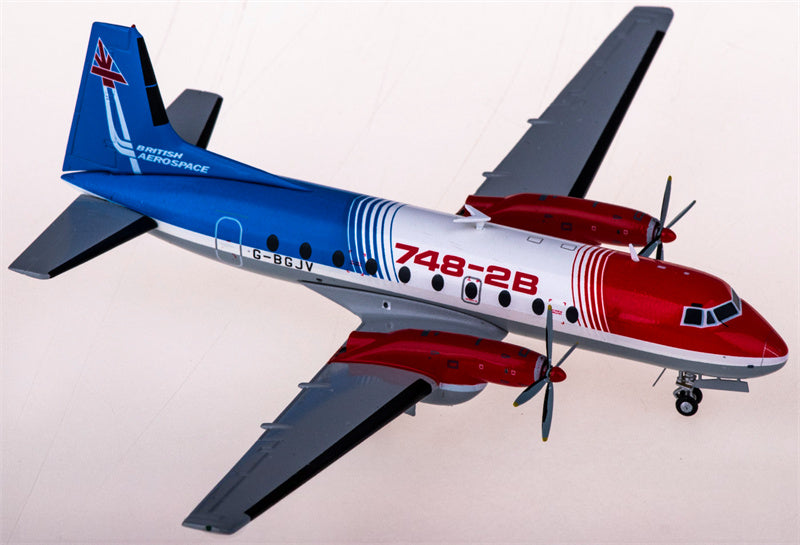 JC Wings Hawker for Siddeley HS 748 G-BGJV 1:200 Airplane Pre-built  Airliner Model Display