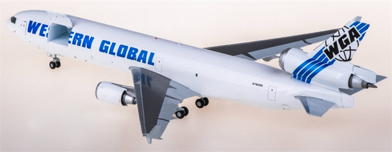 Geminijets Western Global Airlines for McDonnell Douglas MD-11F N783SN Interactive Series 1:200 Aircraft Pre-built  Airliner Model Display