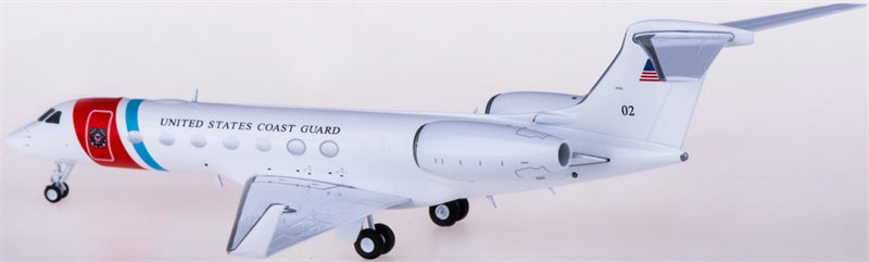Geminijets USCG for Gulfstream G550(C-37B) 02 1:200 Airplane Pre-built  Airliner Model Display