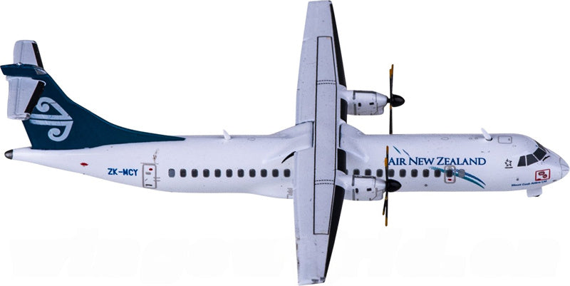 JC Wings Air New Zealand for ATR-72 ZK-MCY 1:400 Airplane Pre-built  Airliner Model Display