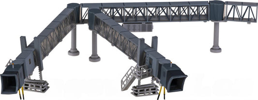 JC Wings Air Passenger Bridge B747 Transparent 1:200 Accessory Pre-built  Airliner Model Display