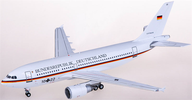 JC Wings Luftwaffe for Airbus A310-300 10+22 1:200 Airplane Pre-built Airliner Model Display