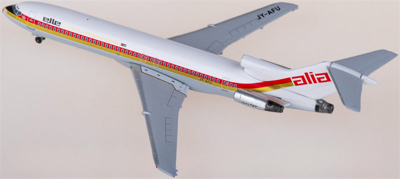 AeroClassics Royal Jordanian Airlines for Boeing 727-200 JY-AFU 1:400 Airplane Pre-built  Airliner Model Display