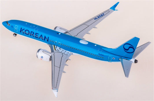 Phoenix Korean Air for Boeing 737 MAX 8 HL8567 1:400 Aircraft Pre-built  Airliner Model Display
