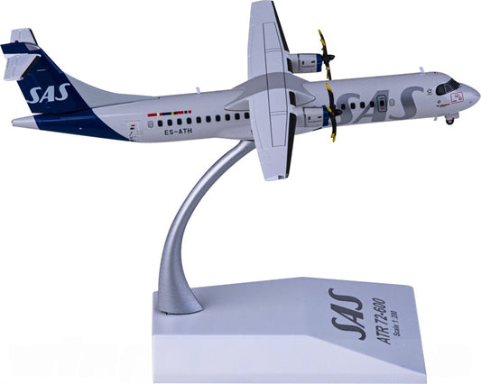JC Wings SAS for ATR-72 ES-ATH 1:200 Airplane Pre-built  Airliner Model Display