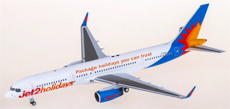NG Models Jet2 for Boeing 757-200 G-LSAK 1:200 Airplane Pre-built  Airliner Model Display