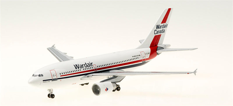 AeroClassics Wardair Canada for Airbus A310-300 C-GJWD 1:400  Aircraft Pre-built  Airliner Model Display