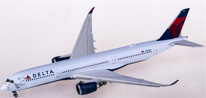 Geminijets Delta Air Lines for Airbus A350-900 N502DN The Delta Spirit Flaps Down 1:400 Airplane Pre-built  Airliner Model Display
