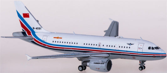 JC Wings PLAAF for Airbus A319 B-4091 1:400 Airplane Pre-built  Airliner Model Display