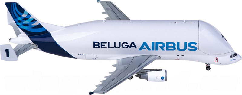 JC Wings Airbus for Beluga A300-600ST F-GSTA 1:400 Airplane Pre-built  Airliner Model Display