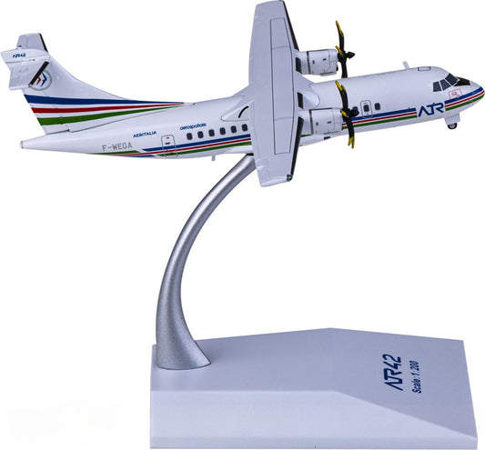 JC Wings Airbus for ATR-42 F-WEGA 1:200 Airplane Pre-built  Airliner Model Display