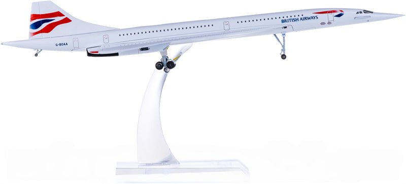 Hogan British Airways for Concorde G-BOAA 1:200 Airplane Pre-built  Airliner Model Display